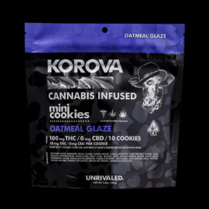 korova oatmeal glaze mini cookies