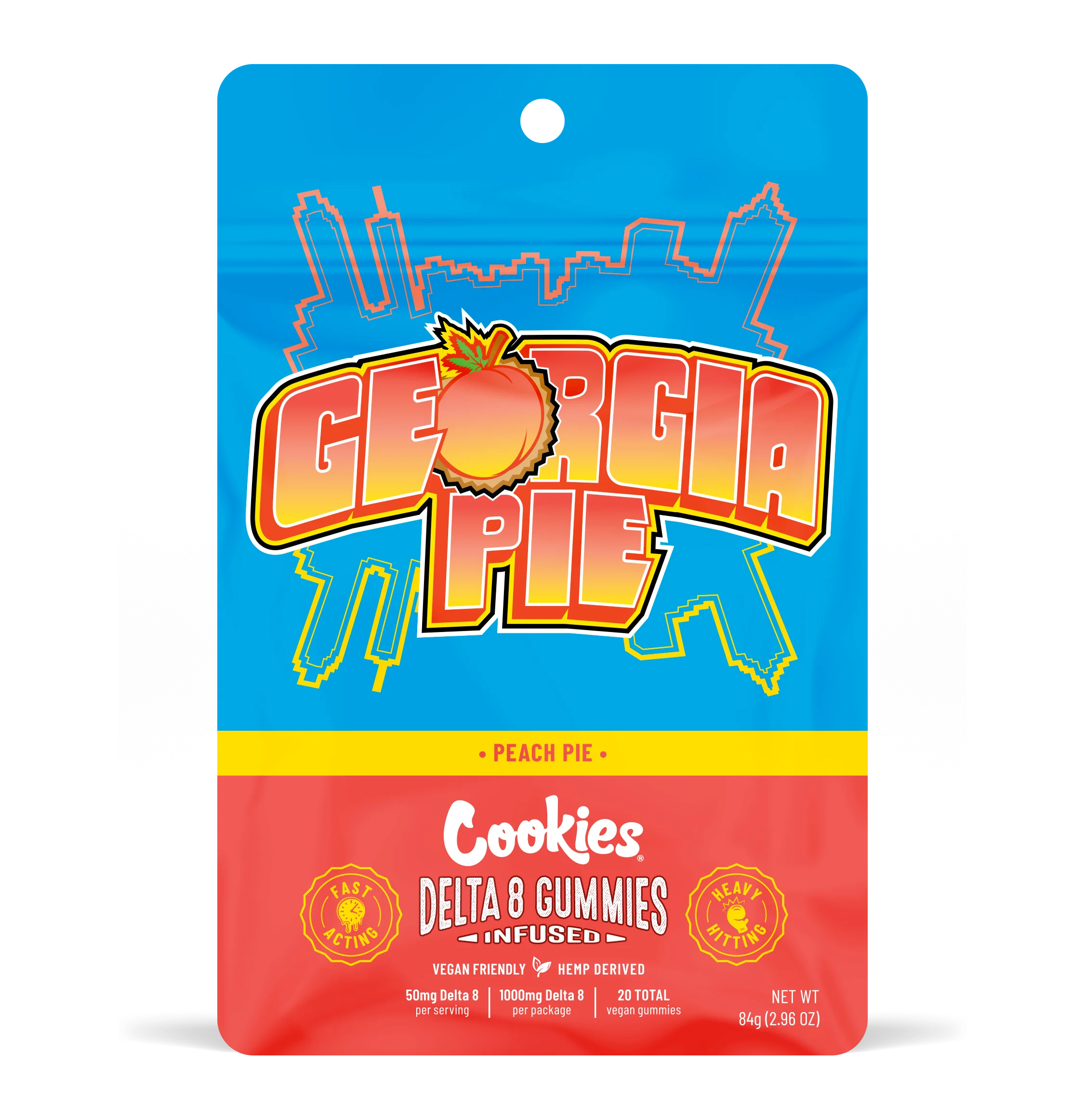 Georgia Pie Delta 8 50mg GUMMIES