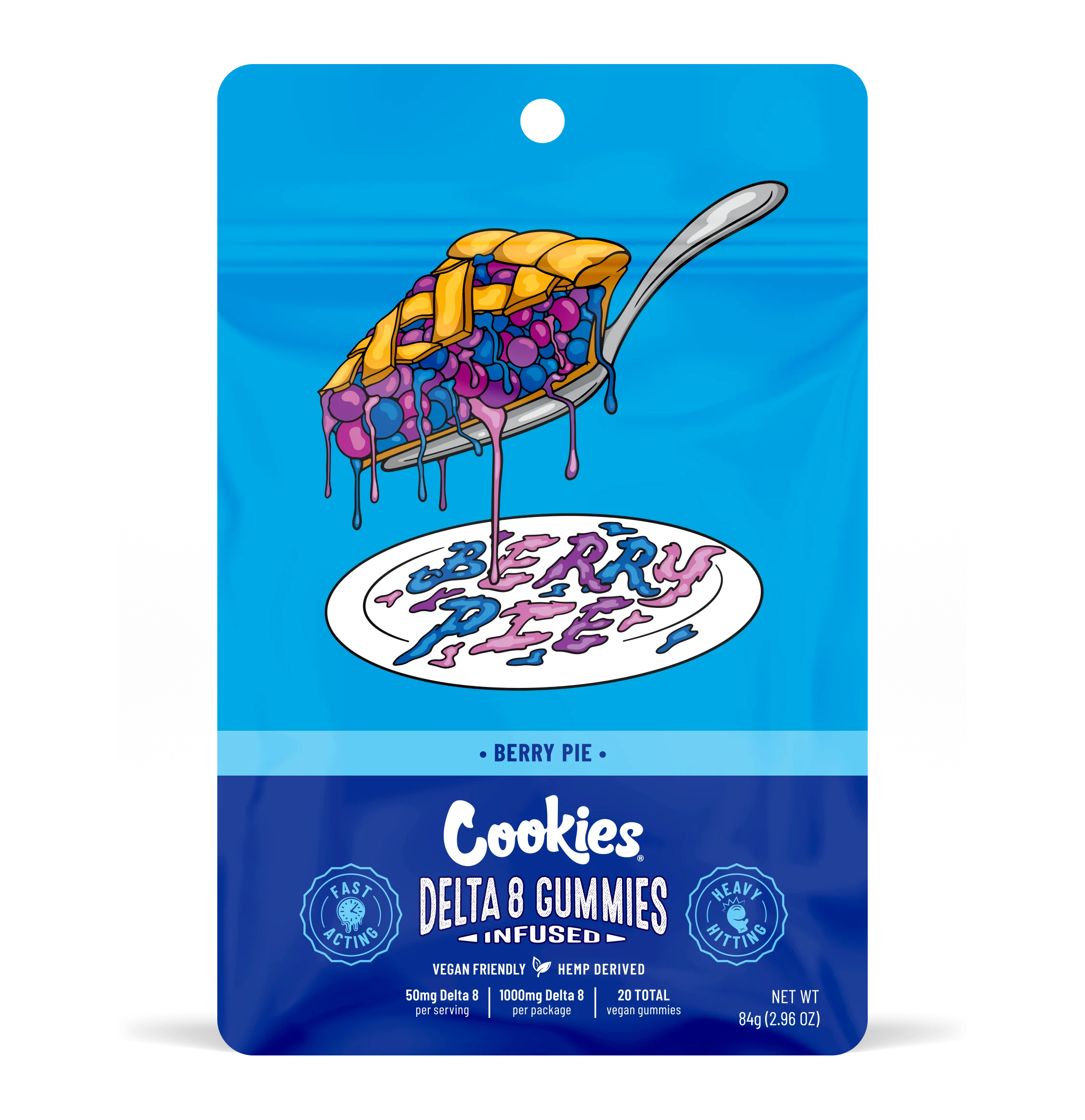 Berry Pie Delta 8 50mg GUMMIES