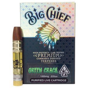 BIG CHIEF CDT CARTRIDGES 1G – GREEN CRACK