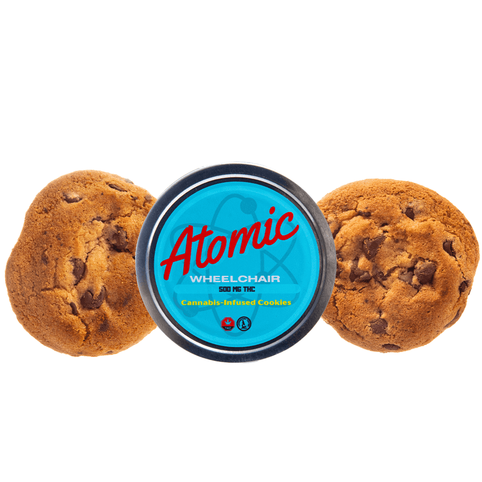 500mg Chocolate Chip Cookie Atomic Wheelchair