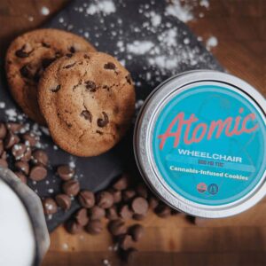 500mg Chocolate Chip Cookie Atomic Wheelchair