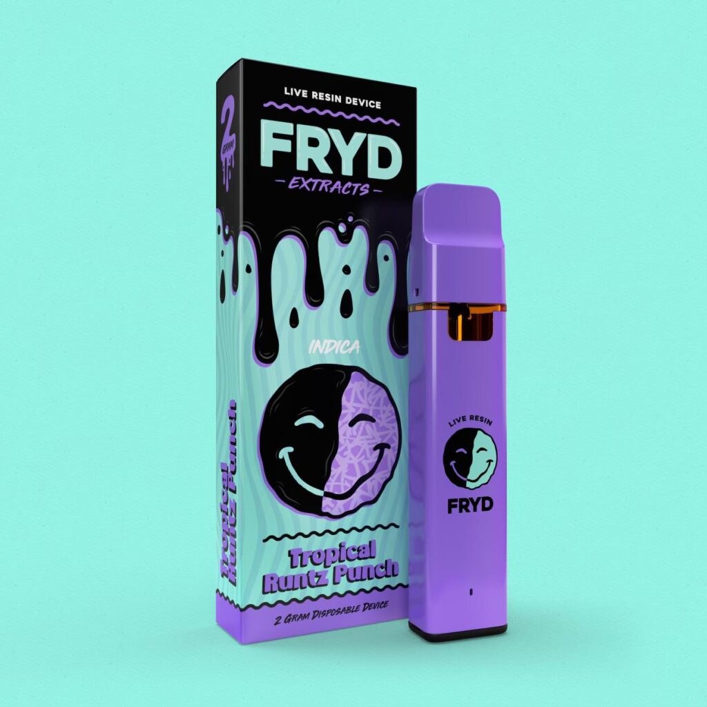 FRYD Tropical Runtz Punch Live Resin Disposable Vapes