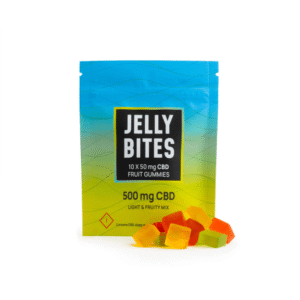Jelly Bites – CBD – Light & Fruity Mix – 500mg